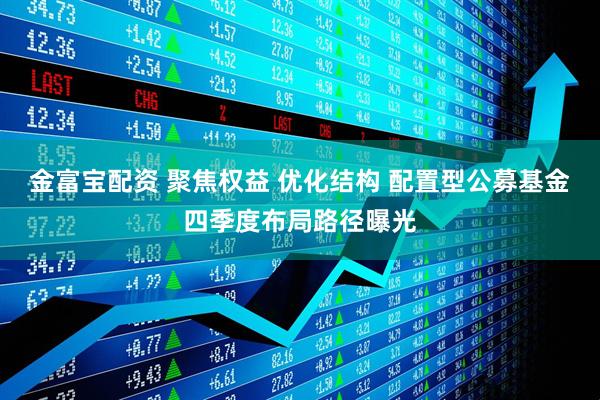 金富宝配资 聚焦权益 优化结构 配置型公募基金四季度布局路径曝光